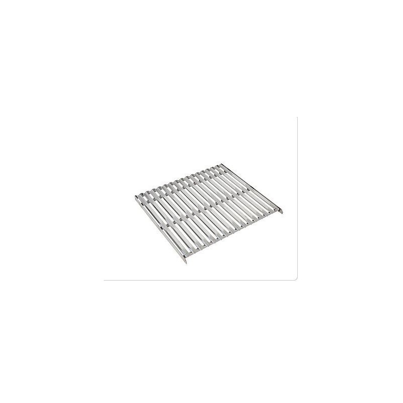 Griglia inox con scolo a V cm 250x450 per barbecue Sunny/Sun Grill /Master Grill