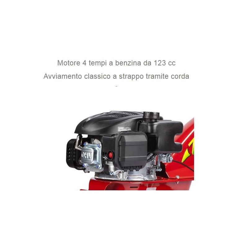 Eurosystems - Motozappa Z2 RM L123 motore Loncin OHV 123T con retromarcia