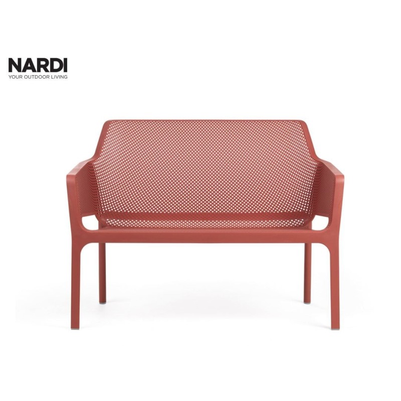Set panca con poltrone e tavolino Net Nardi new in 6 colori