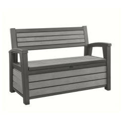 Cassapanca Hudson bench grafite keter cm 132x63x89 H