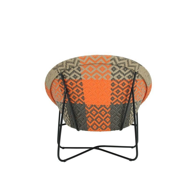 Poltrona Lounge Brasil  Cb design scarlett  con poggiapiedi
