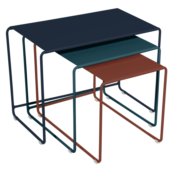 Fermob Oulala set da 3 tavolini estraibili - disponibili in 7 combinazioni