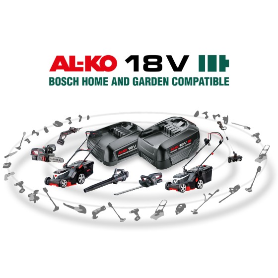 Batteria AL-KO - 18V B50 Li 2,5 Ah - Bosch Home and Garden Compatible