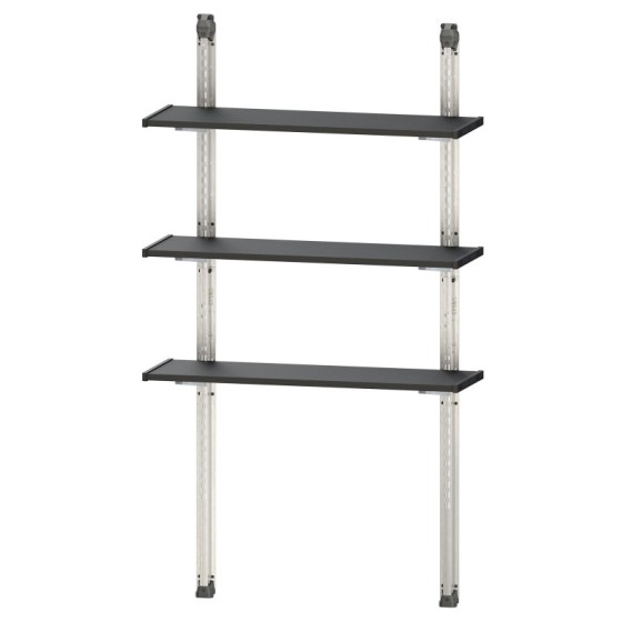 Keter - Kit scaffali cm 100 colore nero