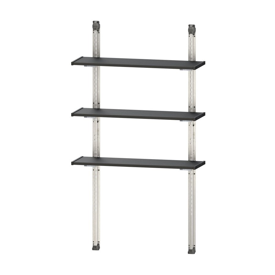 Keter - Kit scaffali cm 100 colore nero