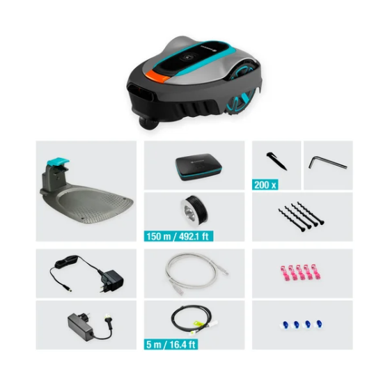 Gardena - Robot rasaerba Set smart SILENO city 250