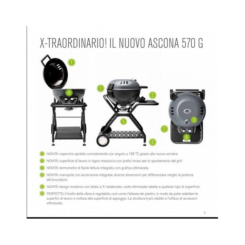 Ascona 570G nero modello 2015